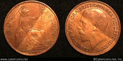 Great Britain, 1913, Penny, XF, KM810