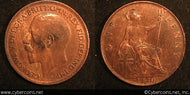 Great Britain, 1920, Penny, XF, KM810 - exact
