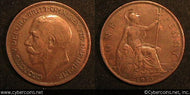 Great Britain, 1913, Penny, XF, KM810