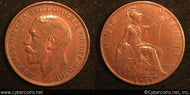 Great Britain, 1911, Penny, XF/AU, KM810