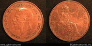 Great Britain, 1931, 1 penny,  AU, KM838