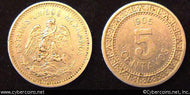 Mexico, 1905,  5 centavos, XF, KM421