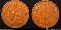 Mexico, 1935,  5 centavos, XF/AU, KM422