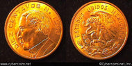 Mexico, 1956,  10 centavos, UNC gem, KM433