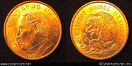 Mexico, 1956,  10 centavos, UNC gem, KM433