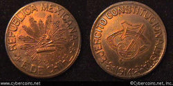 Mexico, 1914,  5 centavos, AU, KM613  - Chihuahua- Constitucional Army