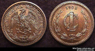 Mexico, 1903C, 1 centavo, BU, KM394