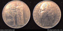 Italy, 1955,  100 lire, XF, KM96