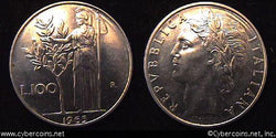 Italy, 1965, 100 lira,  UNC, KM96