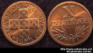 Portugal, 1953,  10 centavos, UNC, KM583
