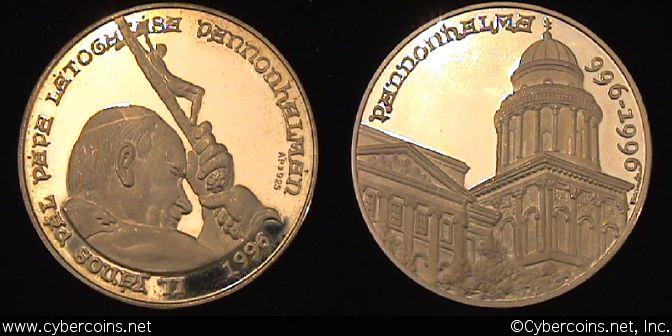 Hungary, 1996, Proof coin/medal -